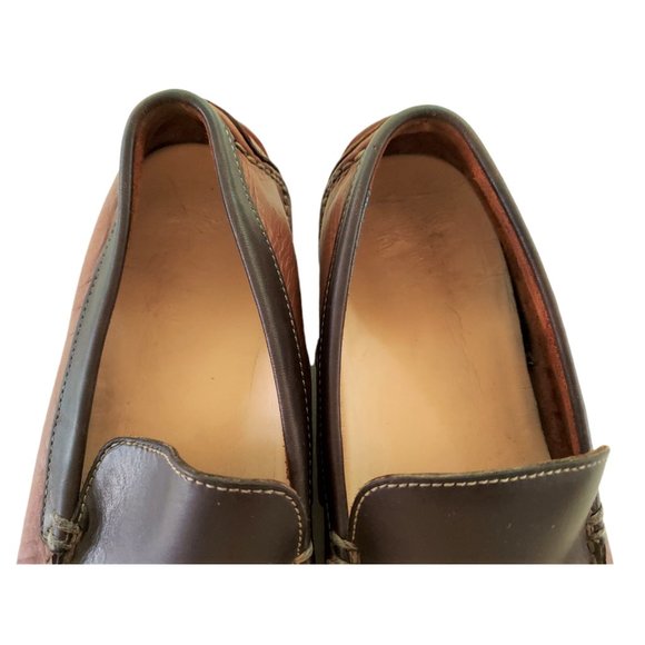 ROCKPORT Men\'s Washable Dark & Medium Brown Slip On Driving Loafer Size 10 M main image 4